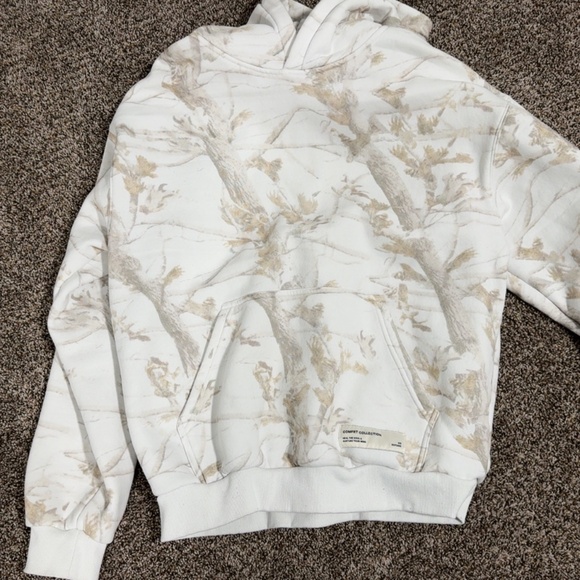 White camo comfort hoodie - Picture 1 of 1